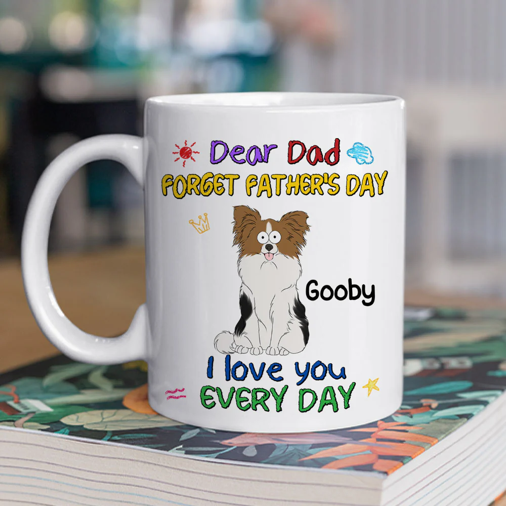 Love You Everyday - Personalized Custom Coffee Mug - Image 2