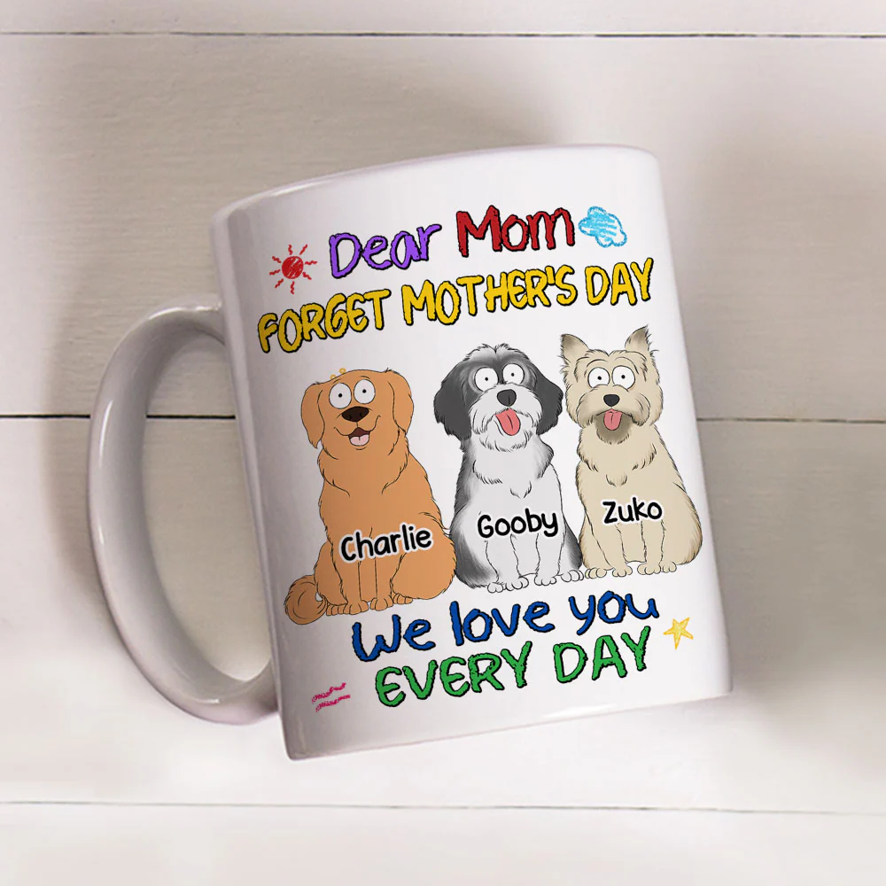 Love You Everyday - Personalized Custom Coffee Mug - Image 3