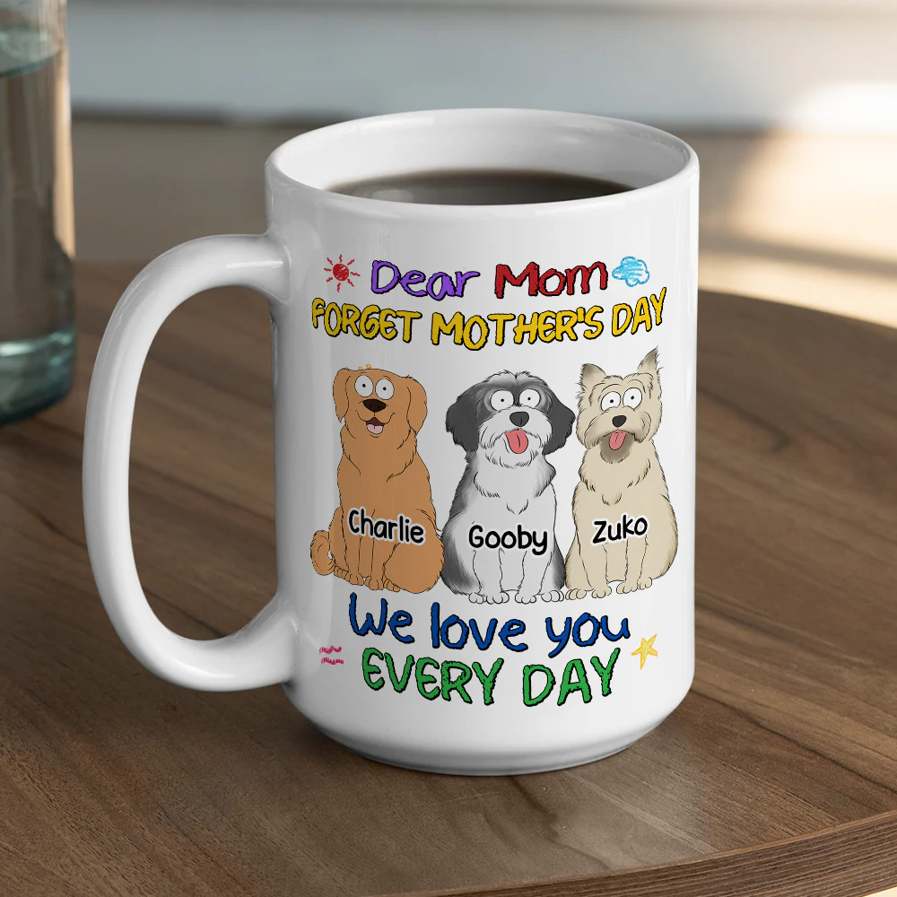 Love You Everyday - Personalized Custom Coffee Mug - Image 6