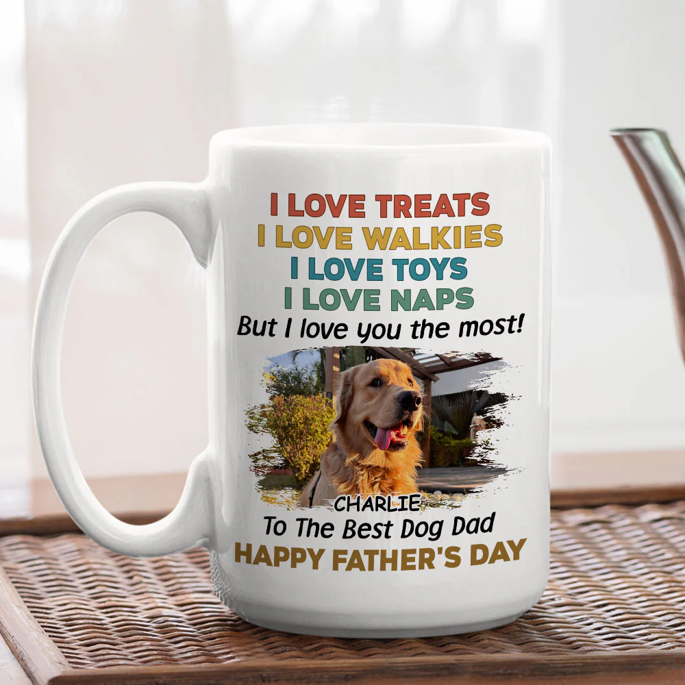 Love You Forever Now Photo - Personalized Custom Coffee Mug - Image 3