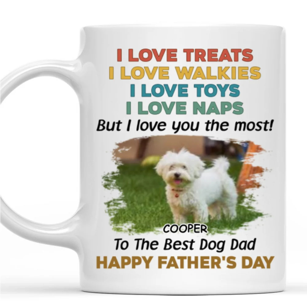 Love You Forever Now Photo - Personalized Custom Coffee Mug - Image 5