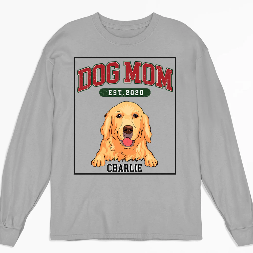 Love You My Mom Dad - Personalized Custom Long Sleeve T-shirt