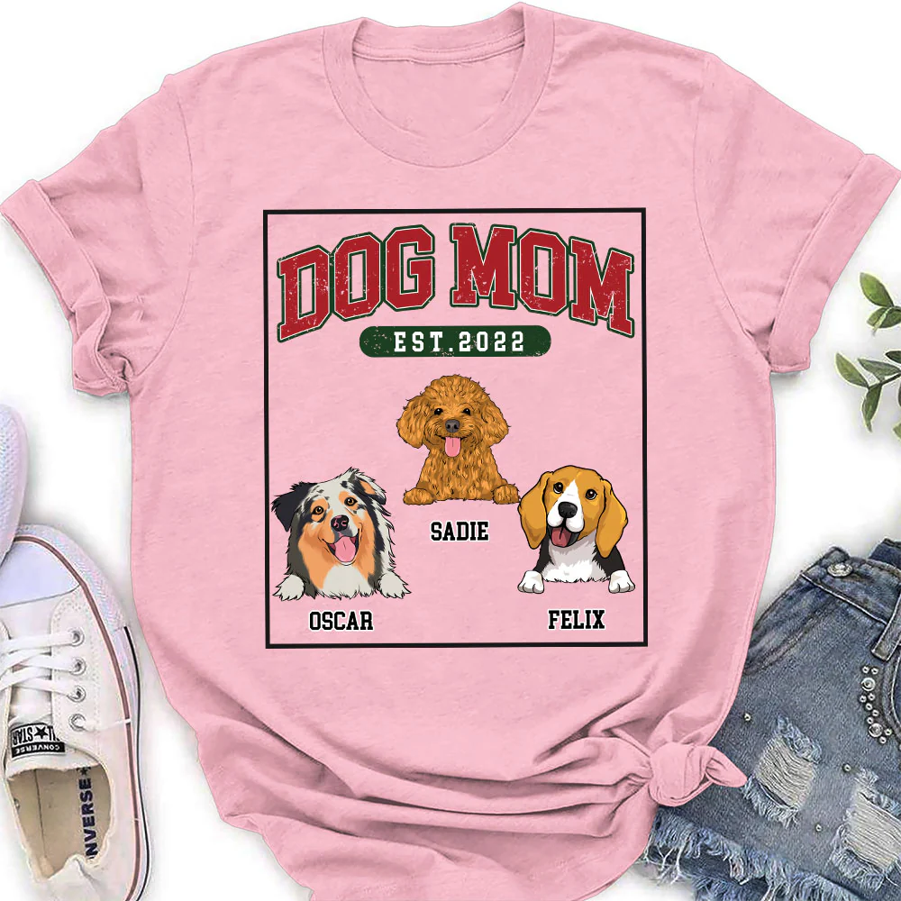Love You My Mom Dad - Personalized Custom Women's T-shirt - Image 4