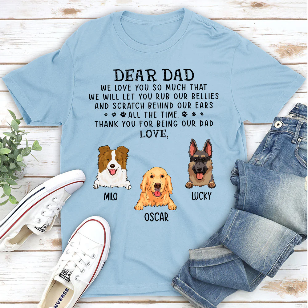 Love You So Much - Personalized Custom Unisex T-shirt - Image 4