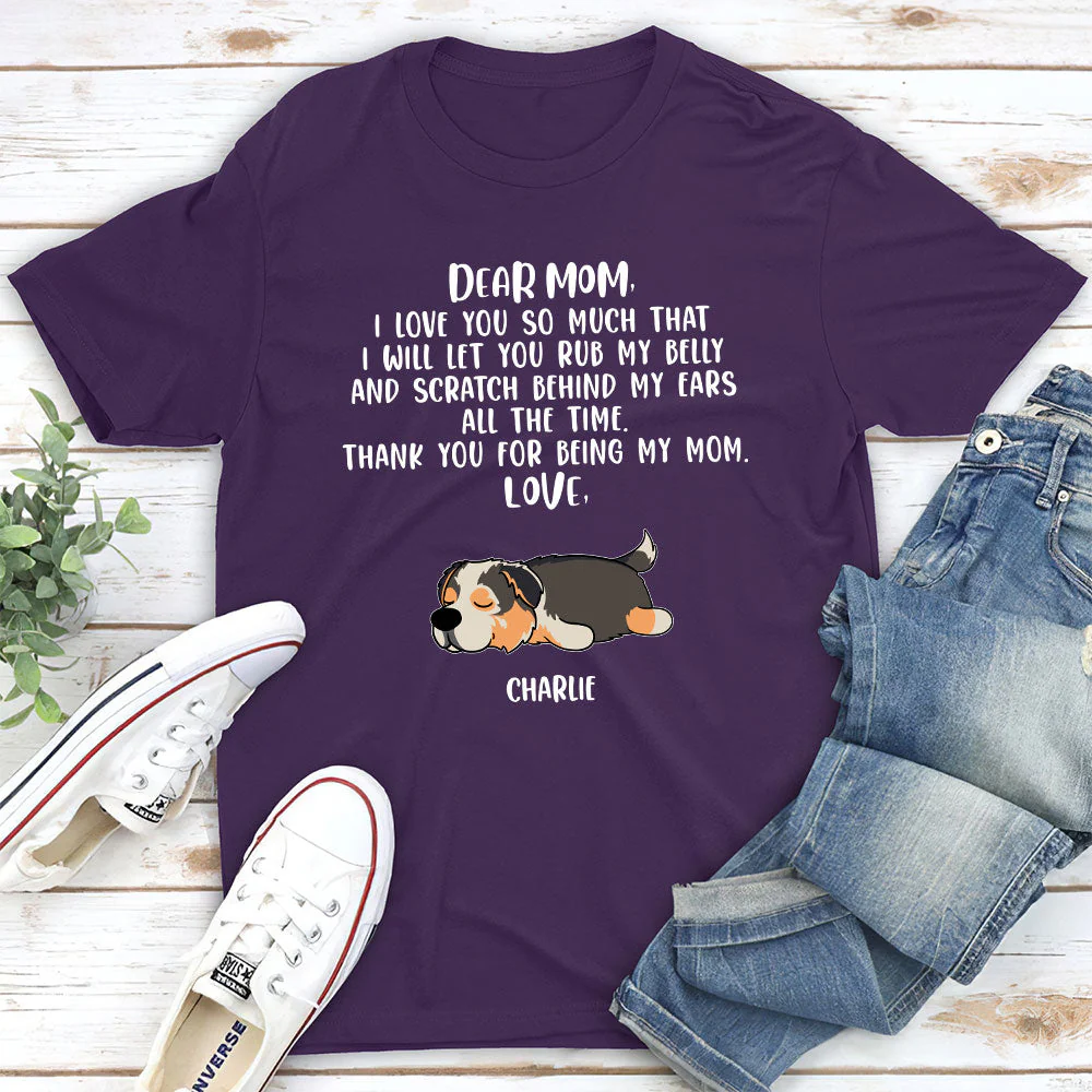 Love You So - Personalized Custom Unisex T-shirt - Image 4