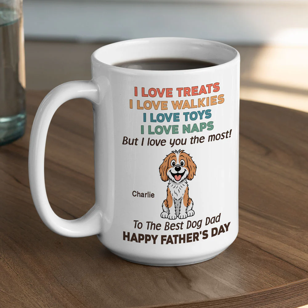 Love You Until End - Personalized Custom Coffee Mug - Image 5