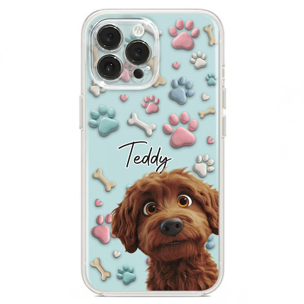 Lovely Dog Cartoon - Personalized Custom Phone Case - Image 19