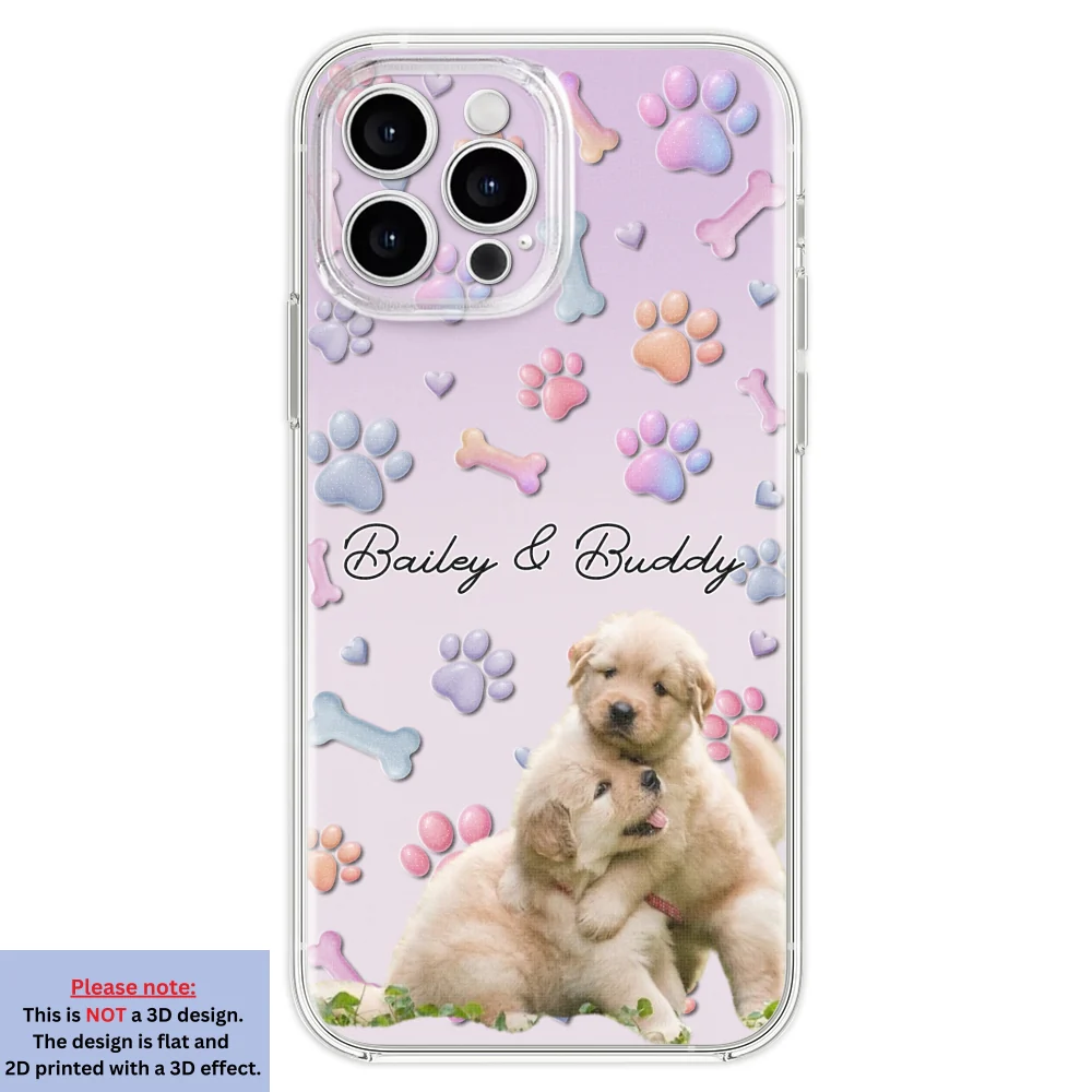 Lovely Dog Sleeping Photo - Personalized Custom 3D Effect Phone Case - Image 20
