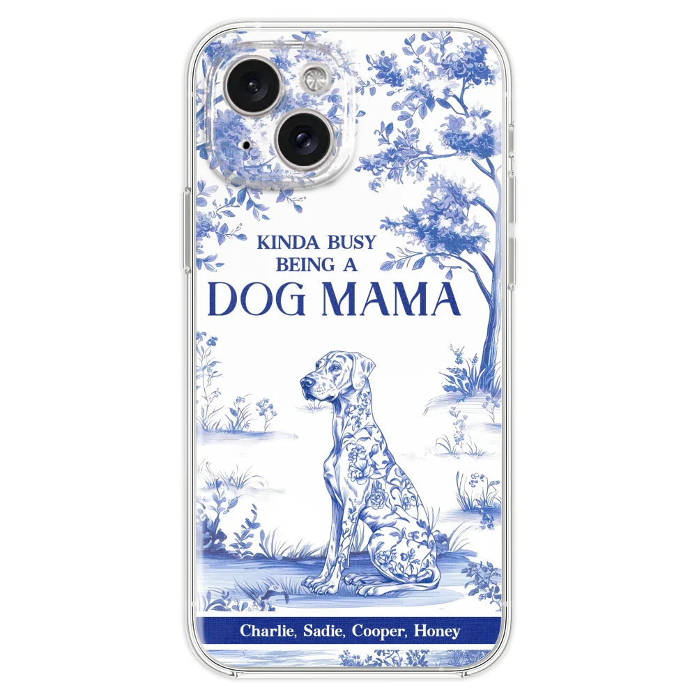 Lovely Dog Toile - Personalized Custom Phone Case - Image 19