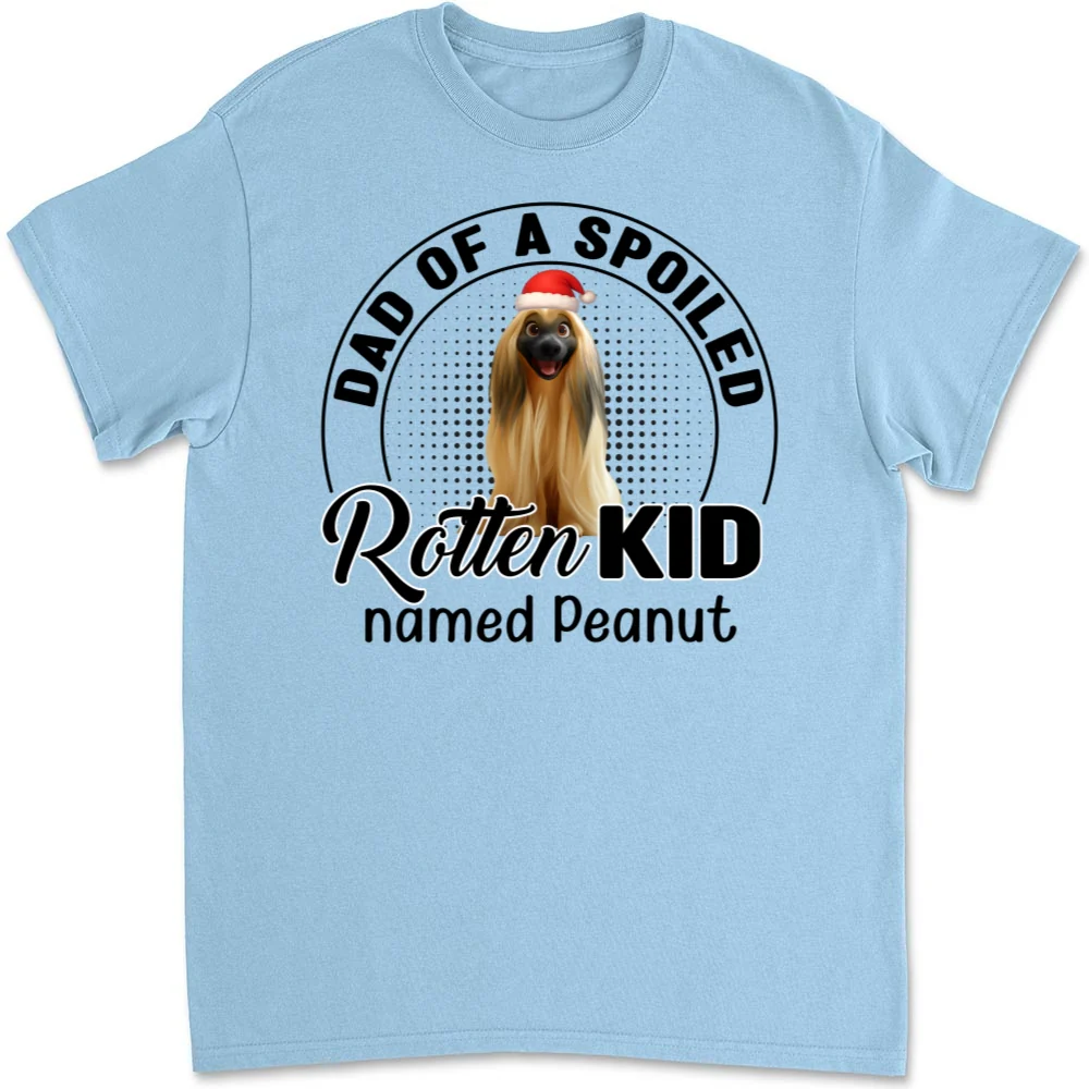 Lovely Spoiled Rotten Pet Chibi Cartoon Ver Christmas - Personalized Custom Unisex T-Shirt - Image 8