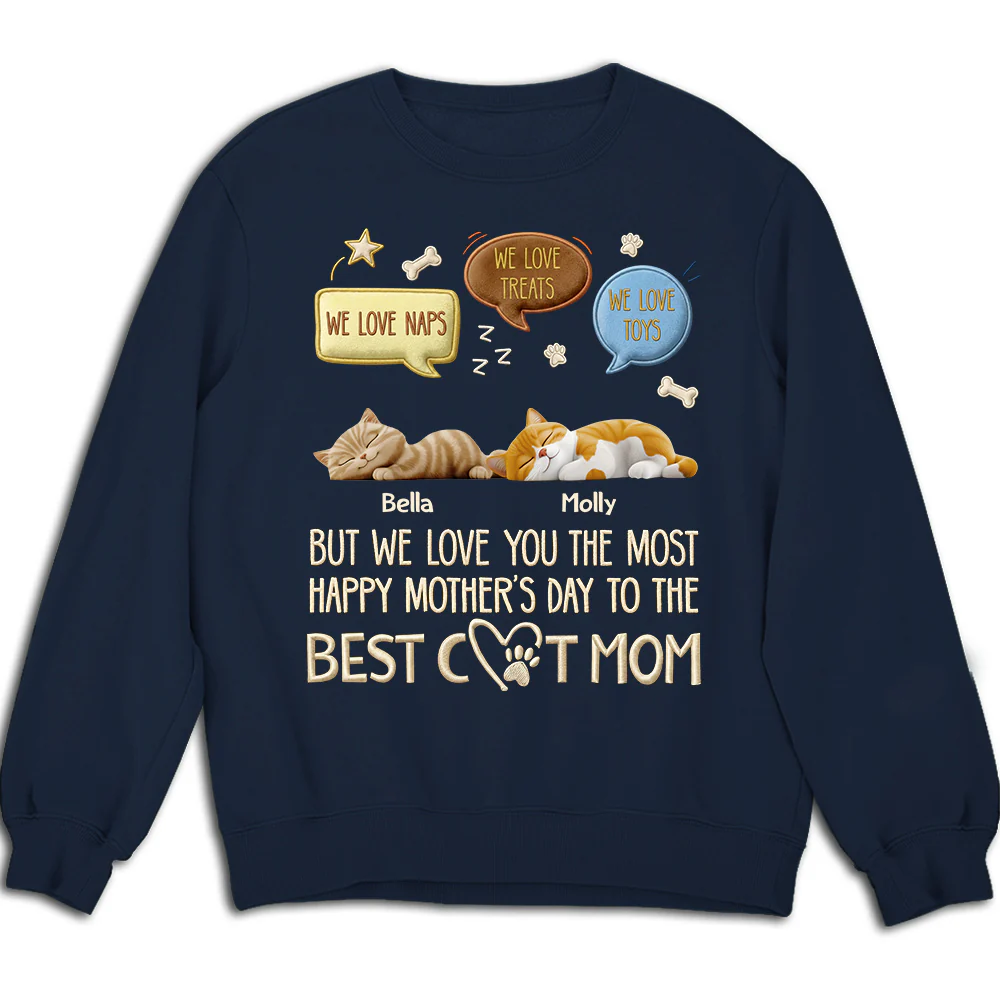 Lucky Loved Cat - Personalized Custom Shirt - Image 2