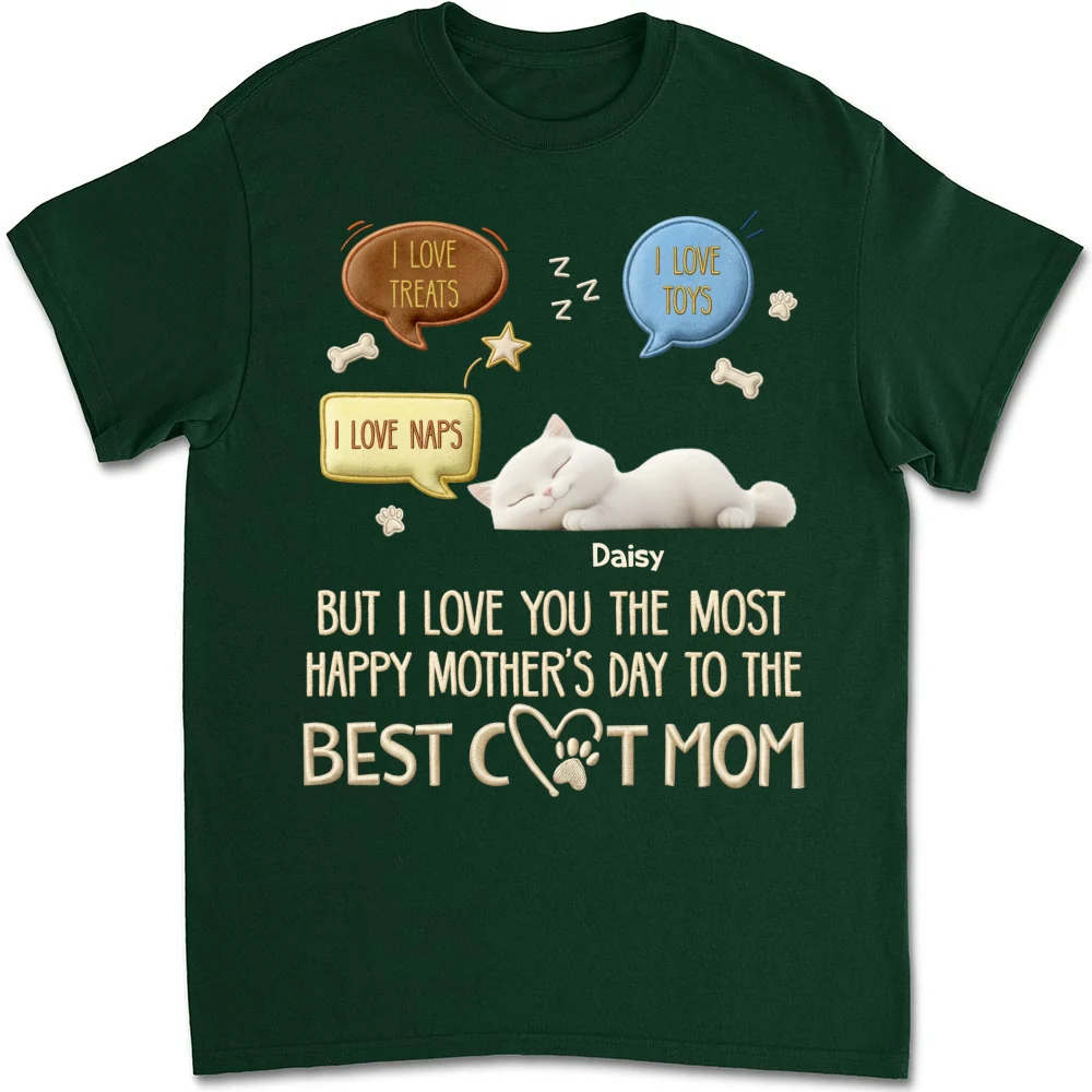 Lucky Loved Cat - Personalized Custom Shirt - Image 9