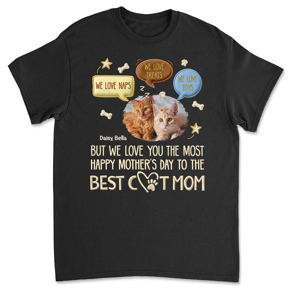 Lucky Loved Cat Photo - Personalized Custom Shirt
