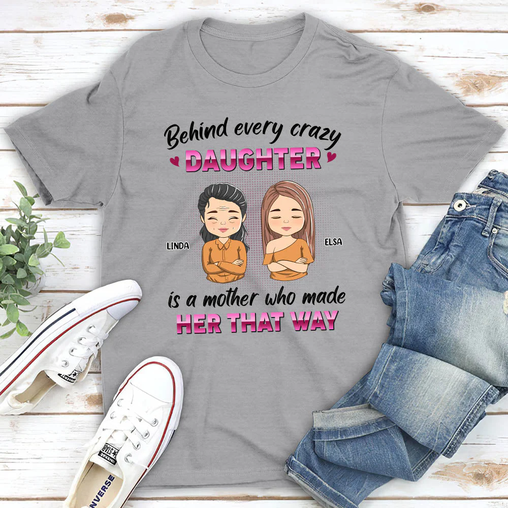Made Her That Way - Personalized Custom Unisex T-shirt - Image 2