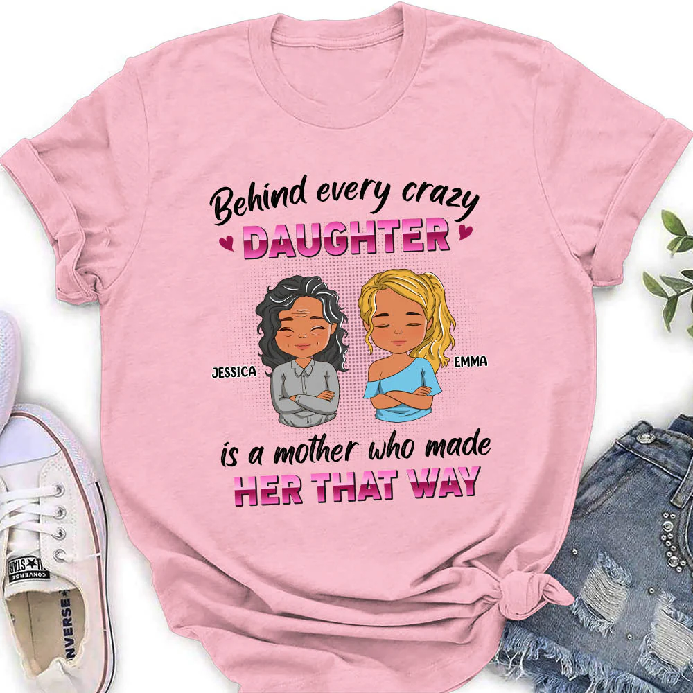 Made Her That Way - Personalized Custom Women's T-shirt - Image 3