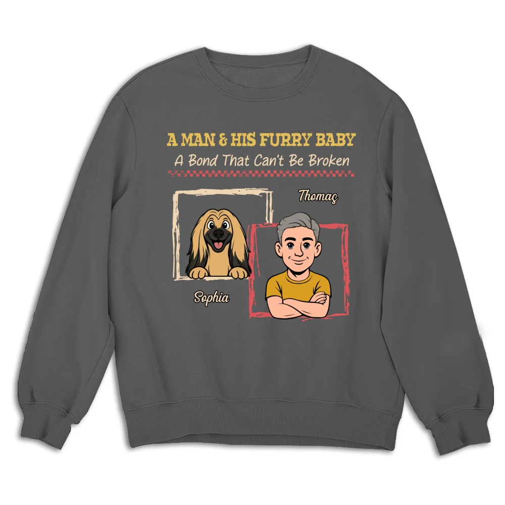 Man And Pets - Personalized Custom Shirt - Image 12