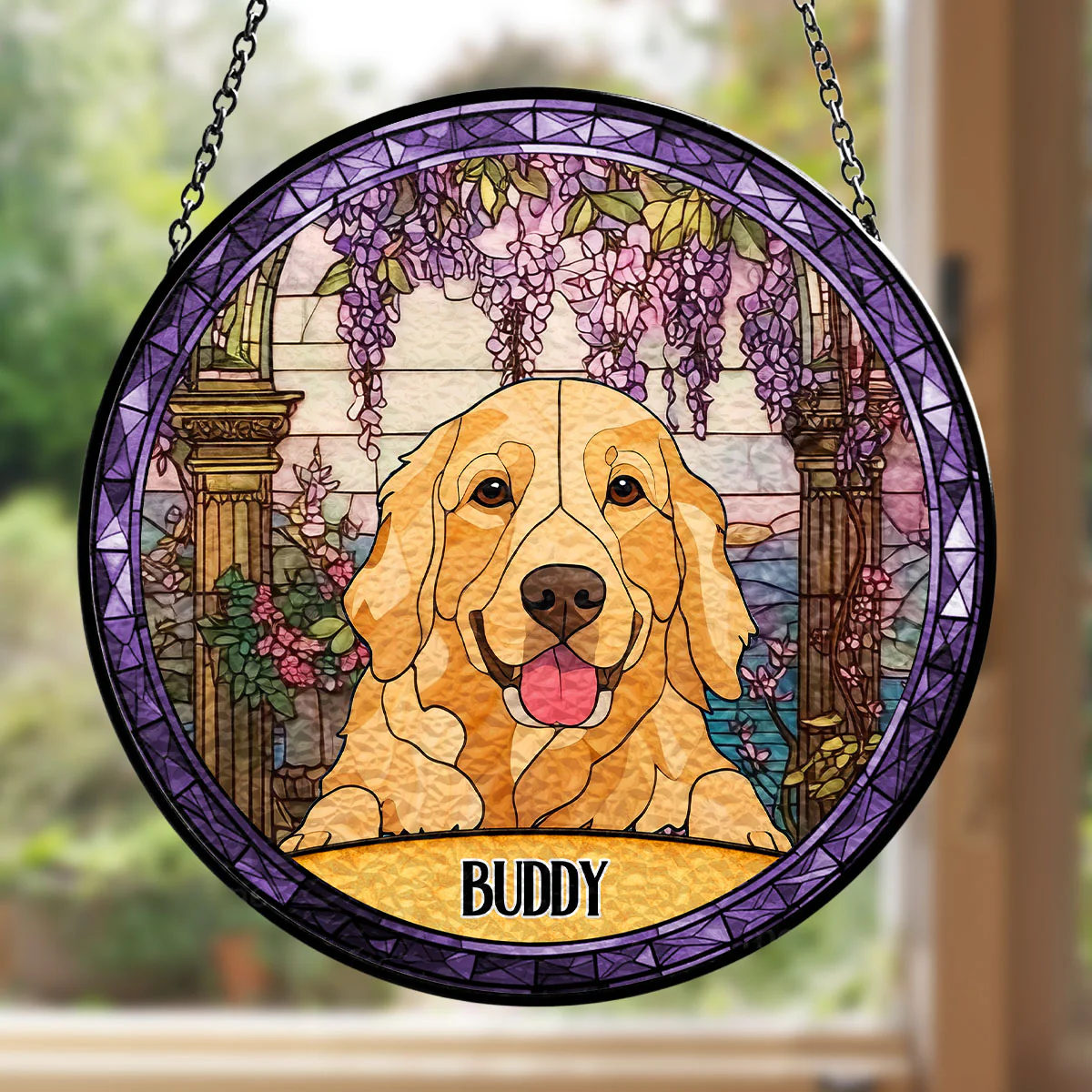 Maybe In Another Life - Personalized Custom Window Hanging Suncatcher