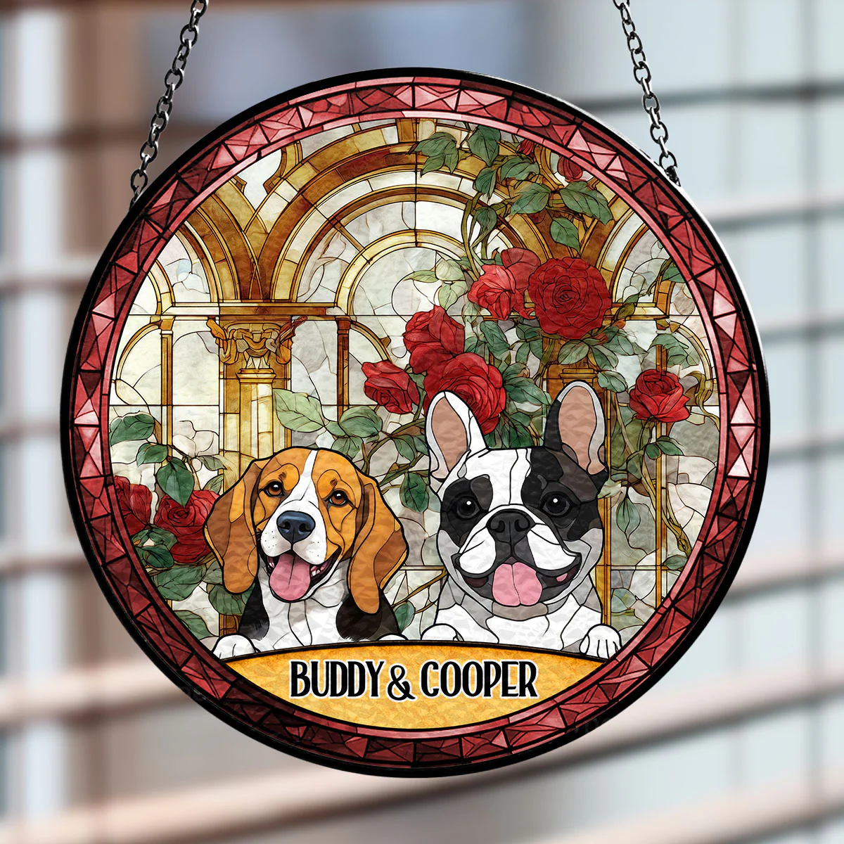Maybe In Another Life - Personalized Custom Window Hanging Suncatcher - Image 2