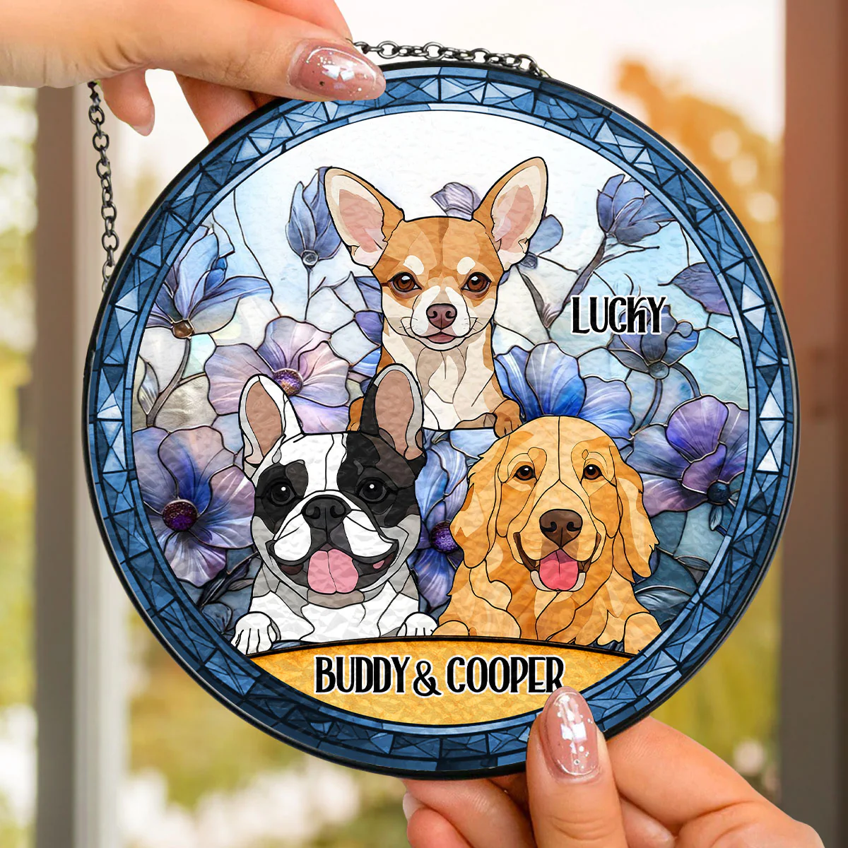 Maybe In Another Life - Personalized Custom Window Hanging Suncatcher - Image 4