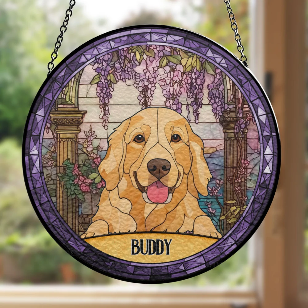 Maybe In Another Life - Personalized Custom Window Hanging Suncatcher - Image 6