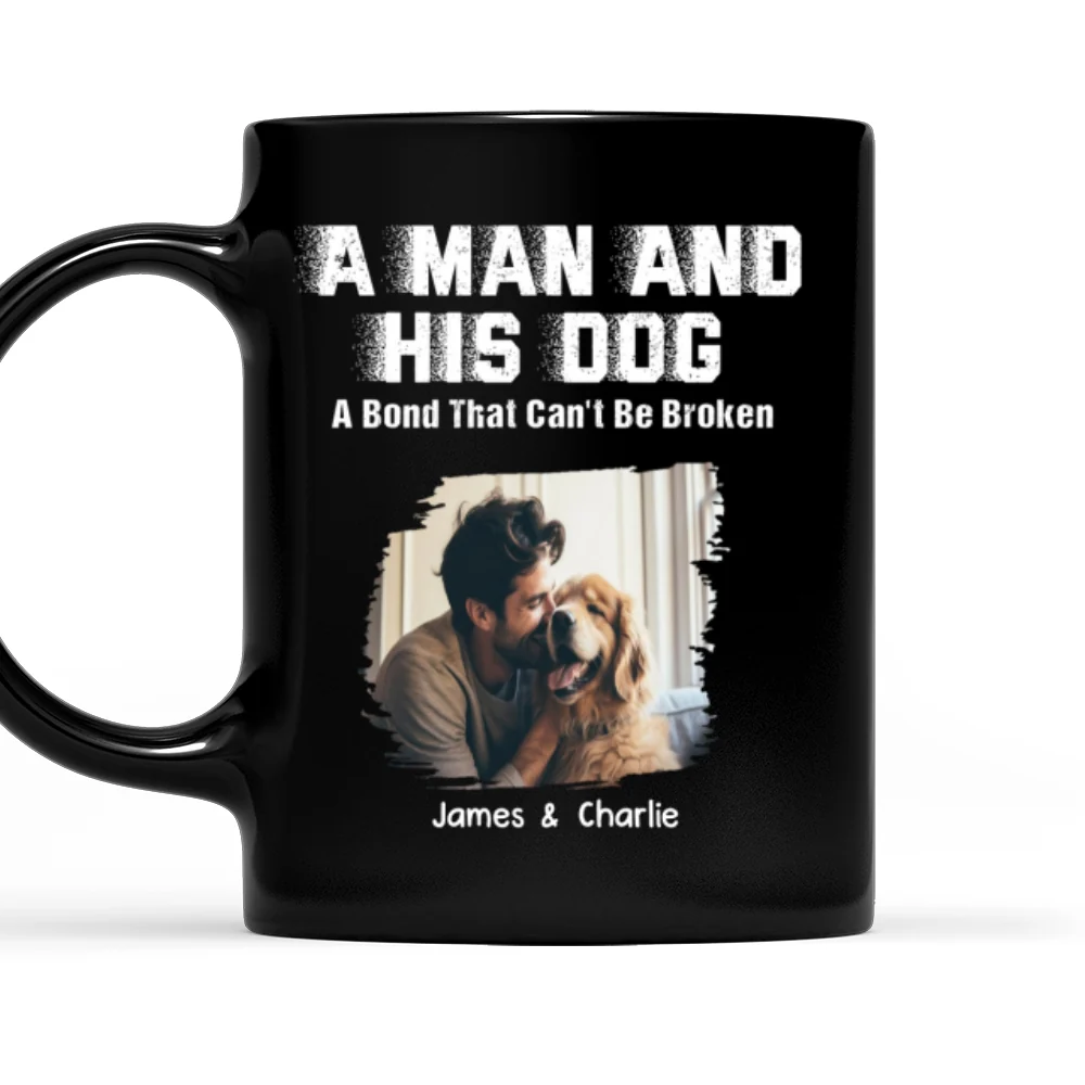 Me And My Dog Together Forever Photo - Personalized Custom Coffee Mug - Image 5