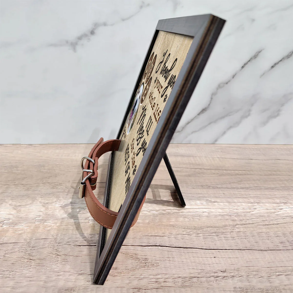 Memories We Keep - Personalized Custom Collar Frame - Image 4