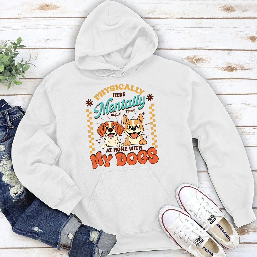 Mentally At Home - Personalized Custom Hoodie - Image 3