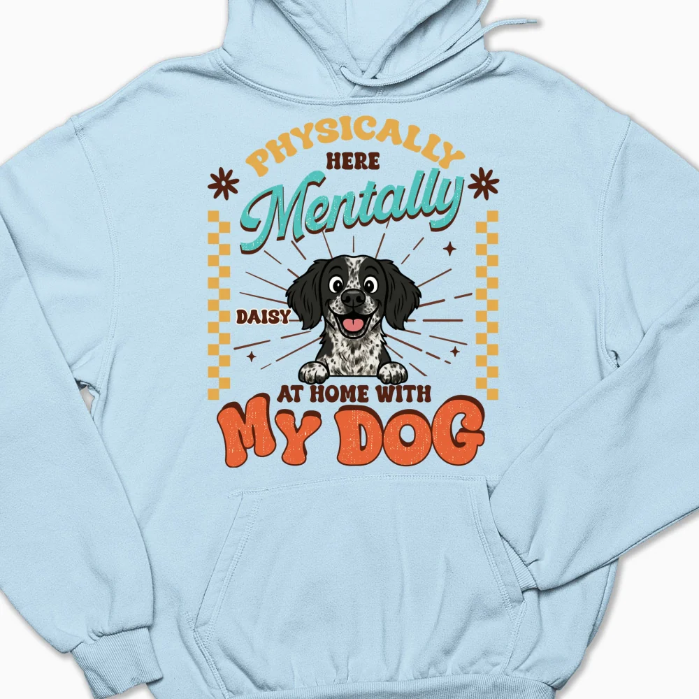 Mentally At Home - Personalized Custom Hoodie - Image 8