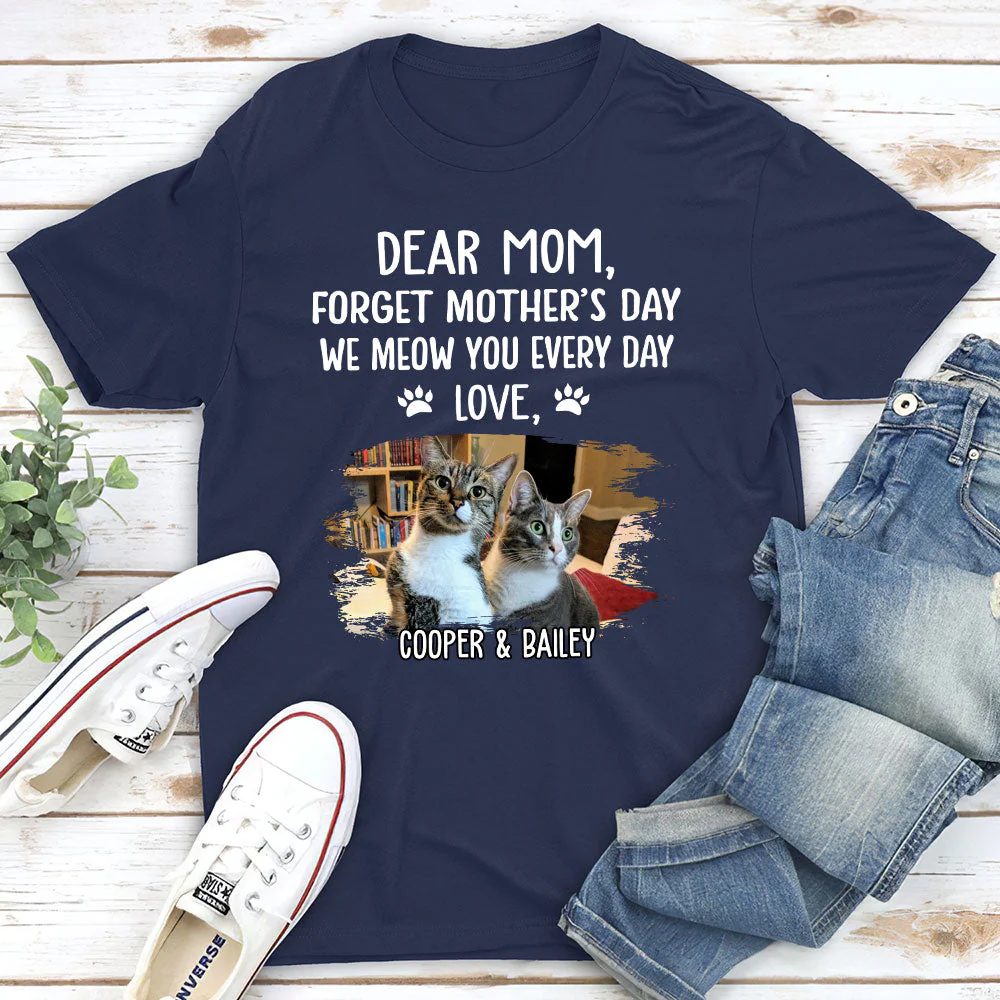 Meow You Every Day - Personalized Custom Unisex T-shirt - Image 5