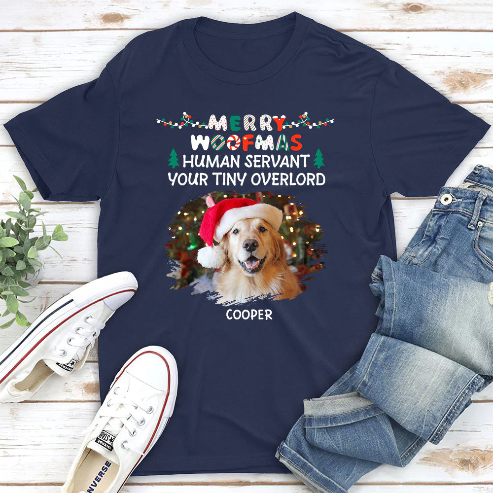 Meowy Christmas - Personalized Custom Unisex T-shirt - Image 3