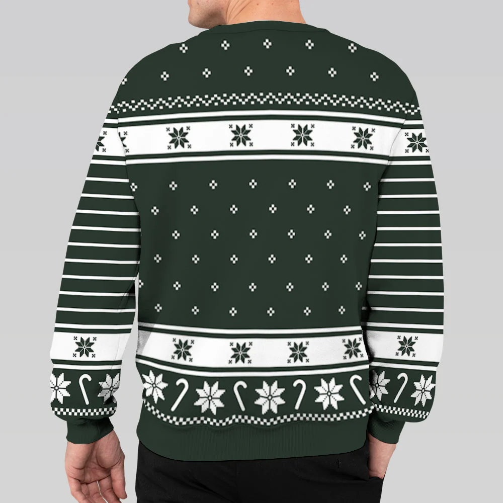 Merry Woofmas - Personalized Custom All-Over-Print Sweatshirt - Image 5