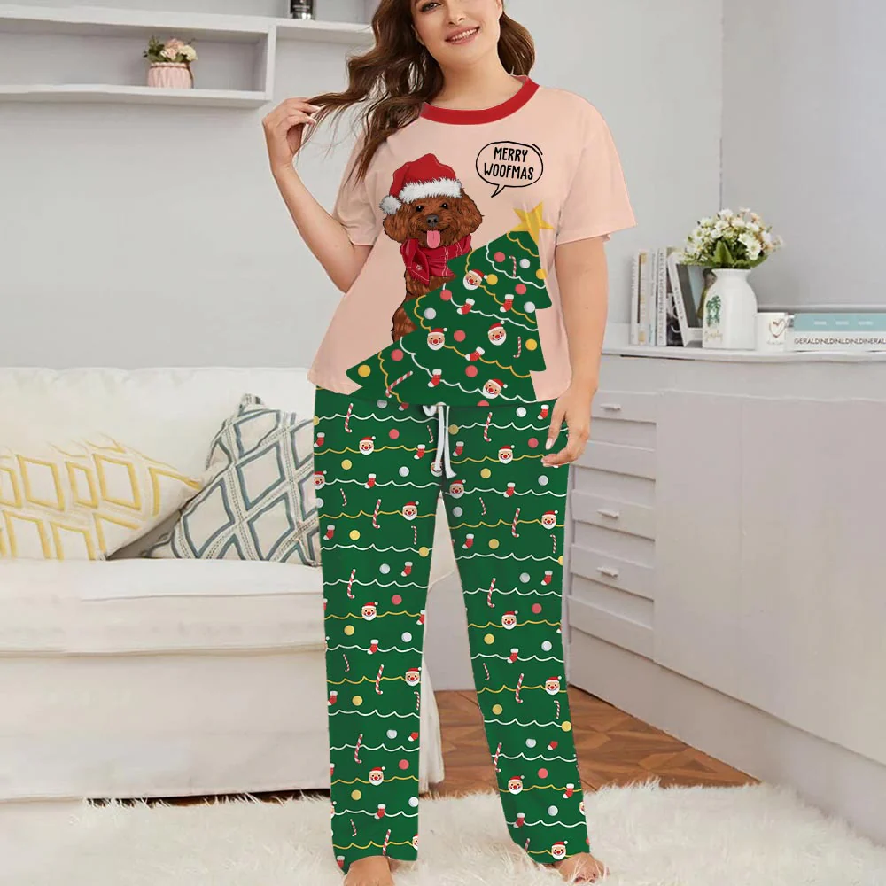 Merry Woofmas - Personalized Custom Pajama Set - Image 2
