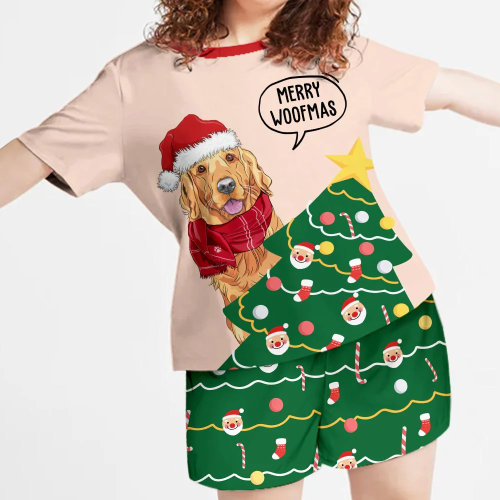 Merry Woofmas - Personalized Custom Pajama Set - Image 4