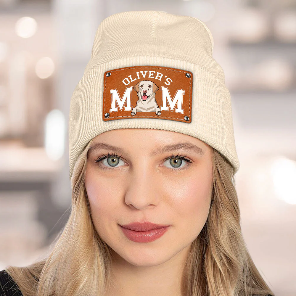 Mom Dad Basic - Personalized Custom Beanie - Image 2