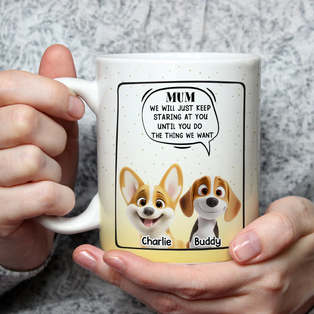 Mom Dad Do The Thing I Want - Personalized Custom Coffee Mug - Image 3
