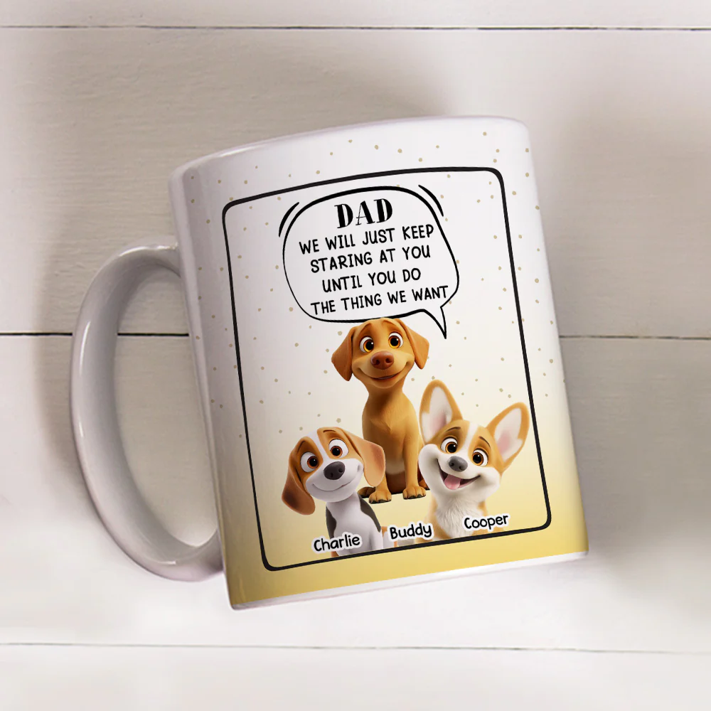 Mom Dad Do The Thing I Want - Personalized Custom Coffee Mug - Image 4