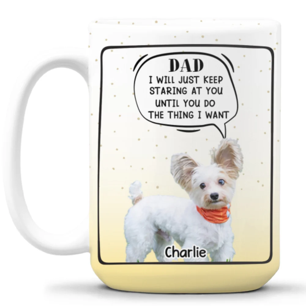 Mom Dad Do The Thing I Want Photo - Personalized Custom Coffee Mug - Image 4