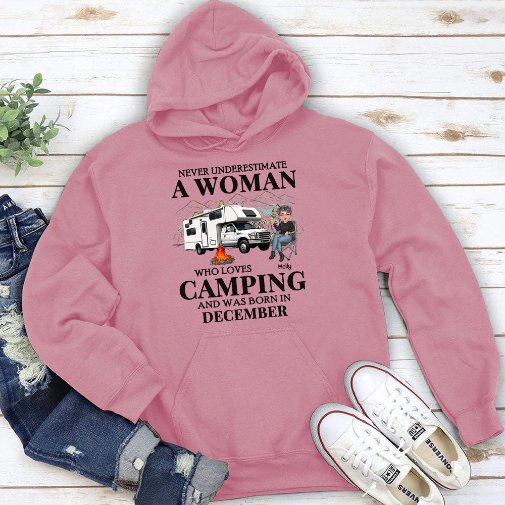 Monthly Camping - Personalized Custom Hoodie - Image 2