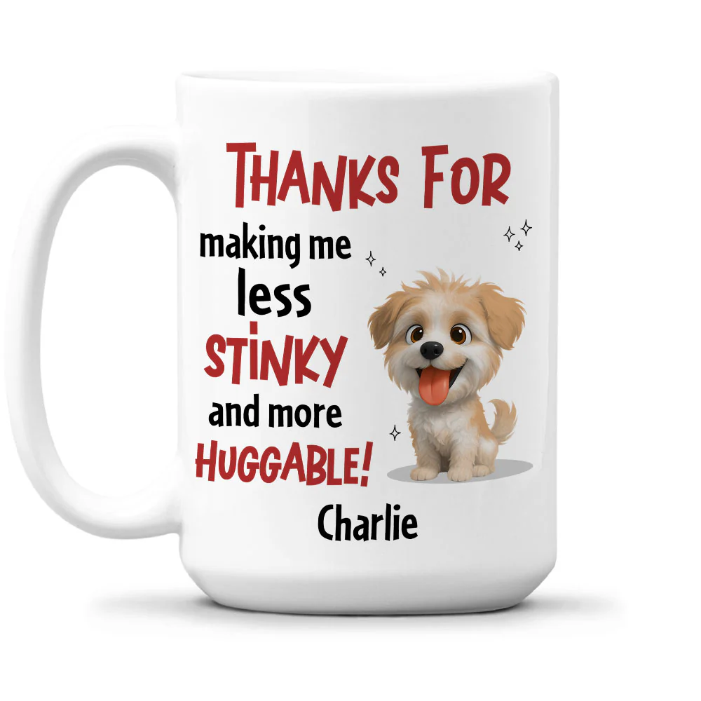 More And More Huggable Daily Ver - Personalized Custom Coffee Mug - Image 2
