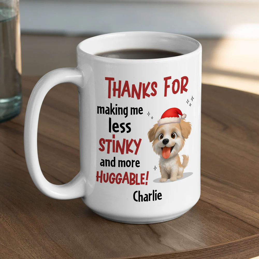 More And More Huggable - Personalized Custom Coffee Mug - Image 5