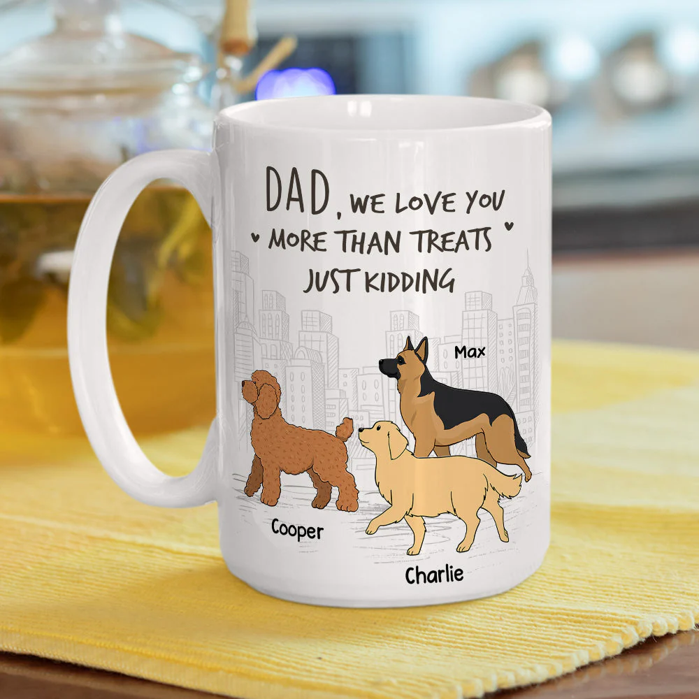 More Than Treats - Personalized Custom Coffee Mug - Image 4