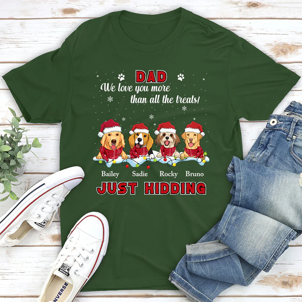 More Than Treats - Personalized Custom Unisex T-shirt - Image 6