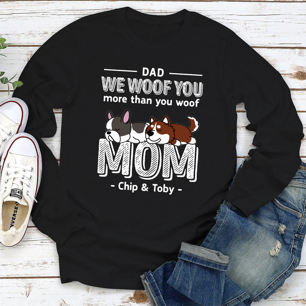 More Than You - Personalized Custom Long Sleeve T-shirt - Image 2