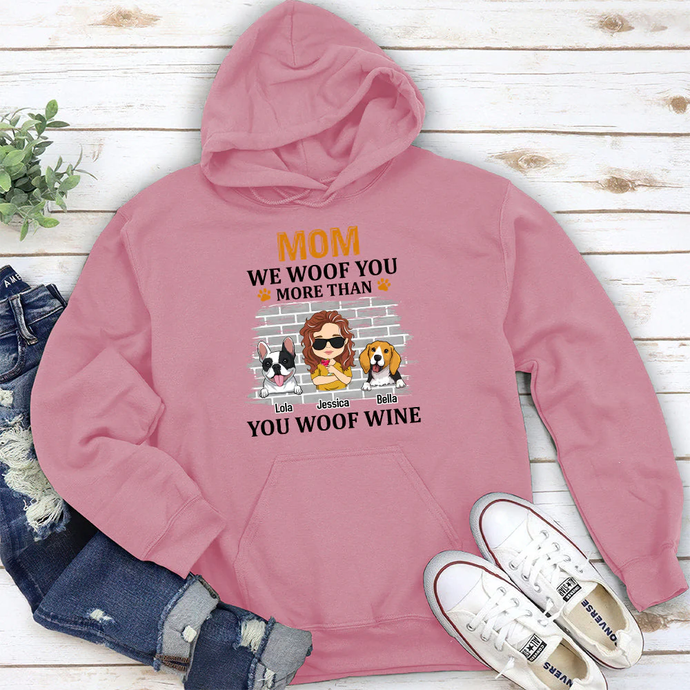More Than You Woof - Personalized Custom Hoodie - Image 3