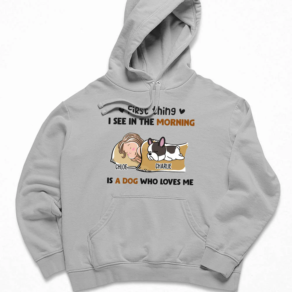 Morning First Thing – Personalized Custom Hoodie