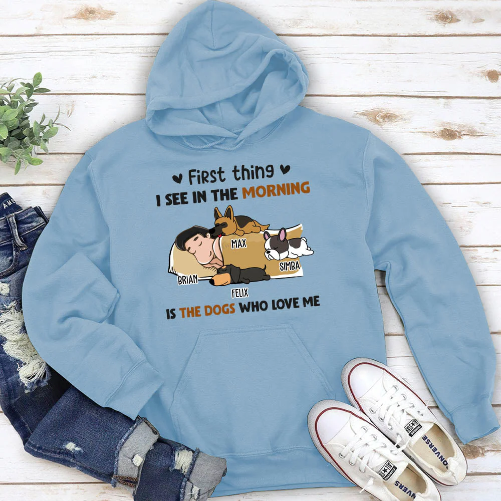 Morning First Thing – Personalized Custom Hoodie - Image 4