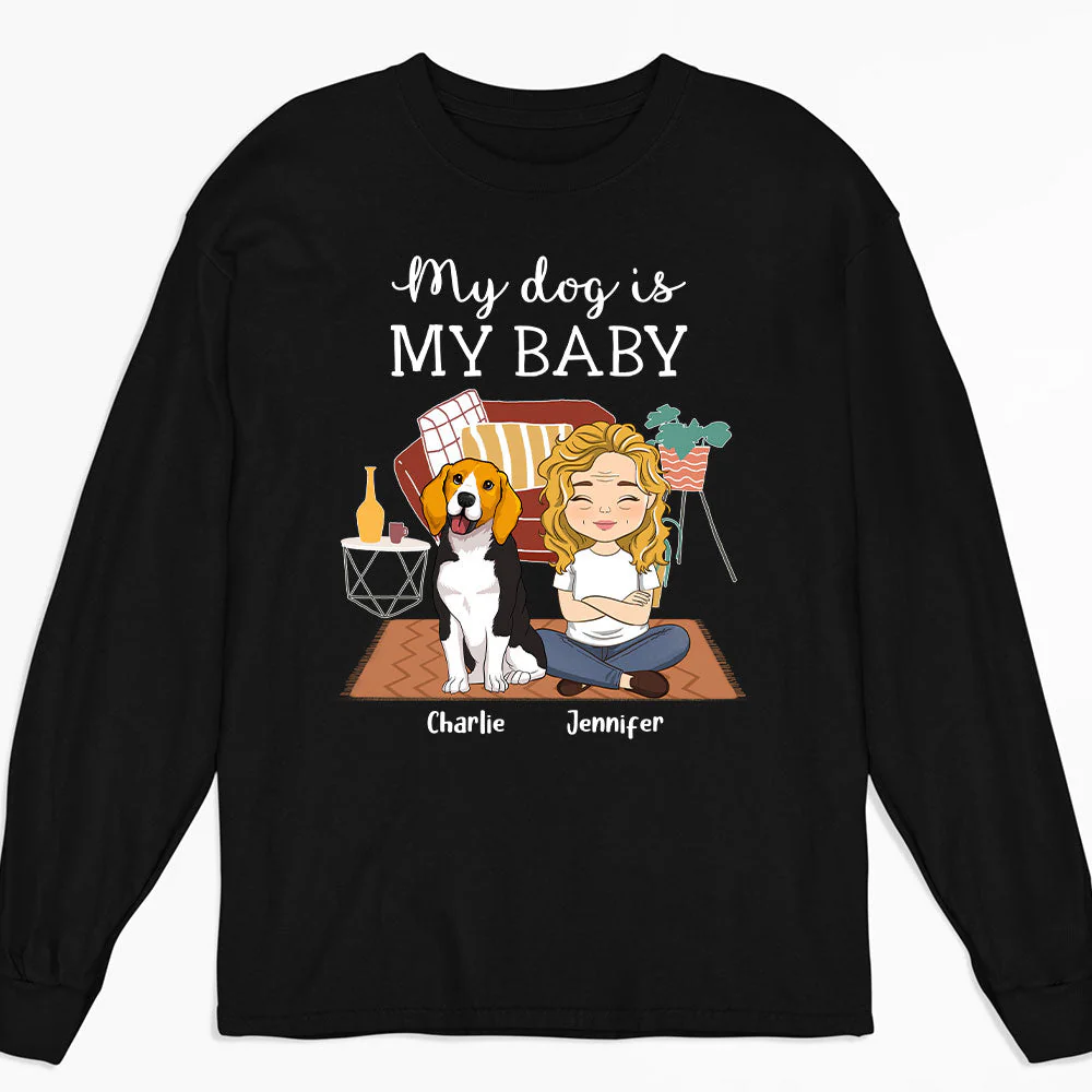 My Angel Baby - Personalized Custom Long Sleeve
