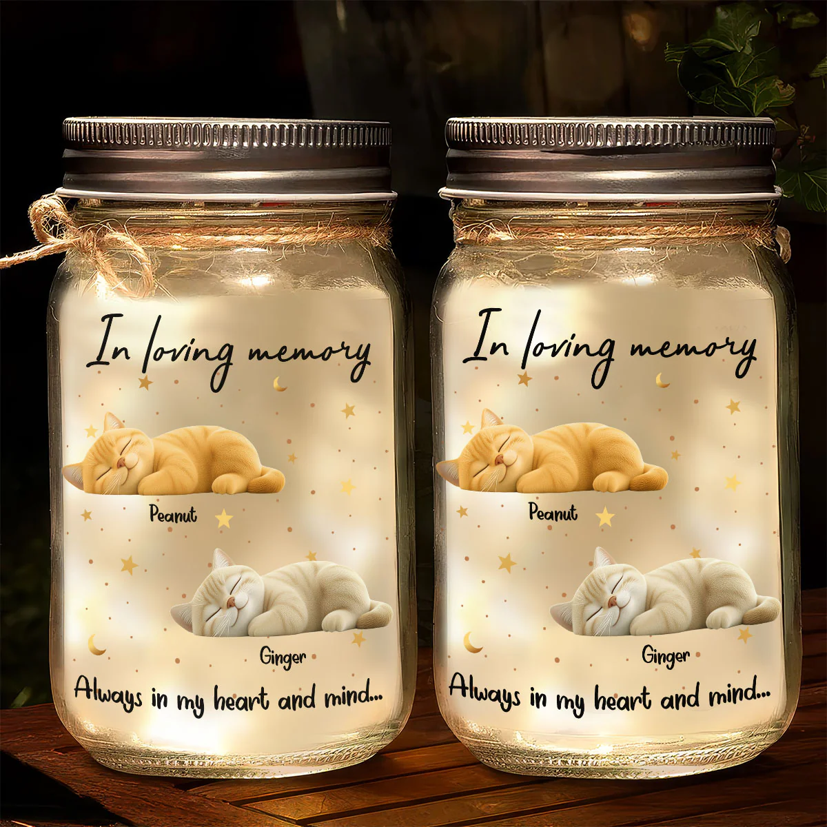 My Angel Baby - Personalized Custom Mason Jar Light - Image 2