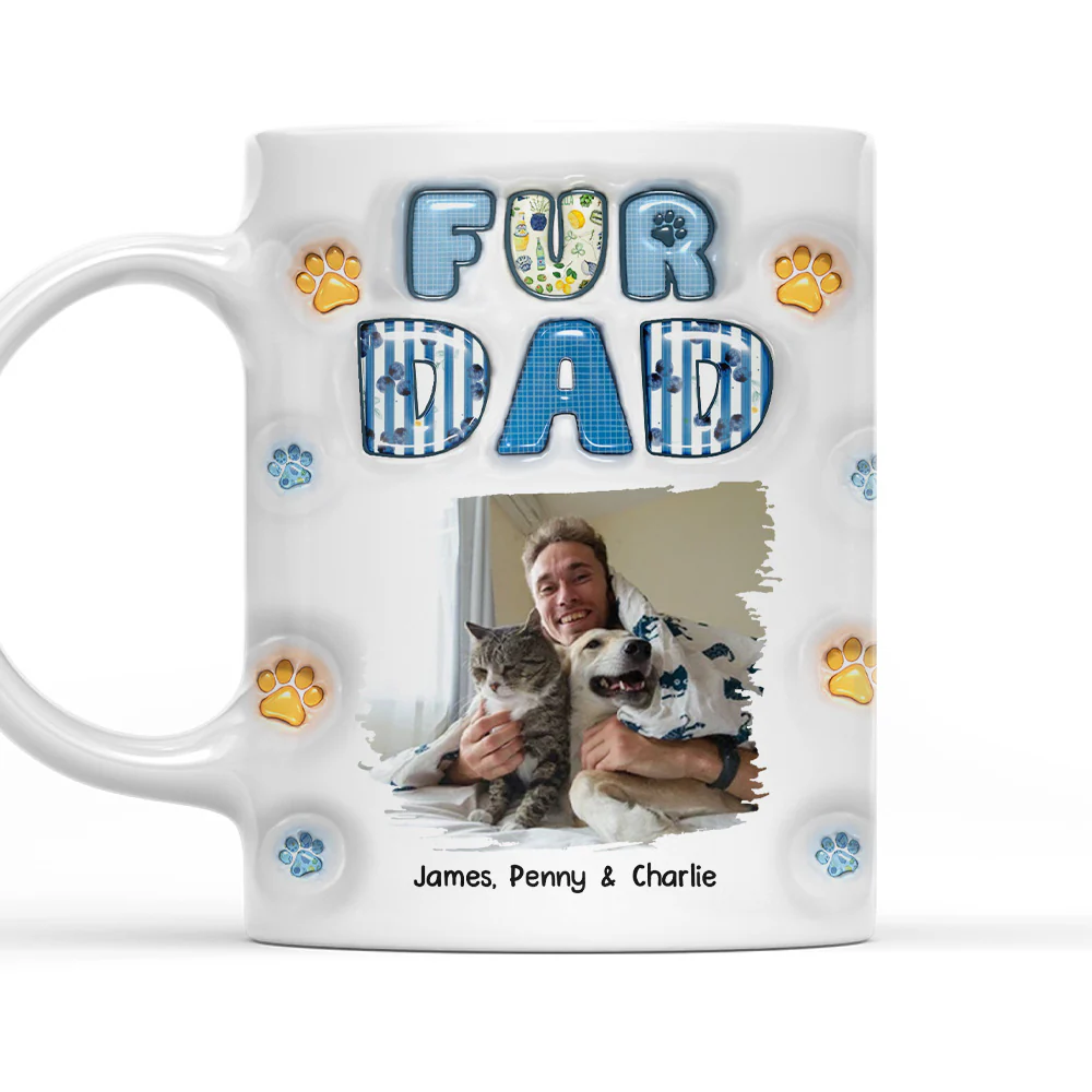 My Baby On Top Of All Photo - Personalized Custom 3D Inflated Effect Mug