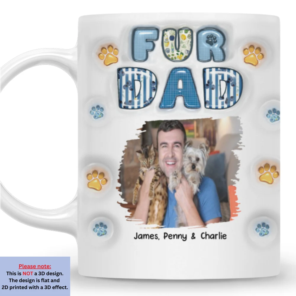 My Baby On Top Of All Photo - Personalized Custom 3D Inflated Effect Mug - Image 4